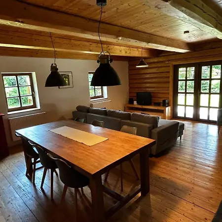 Vakantiehuis Log In Czech-saxon Switzerland Šluknov